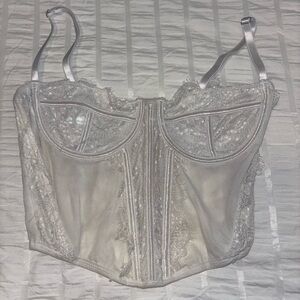 Pacsun white corset